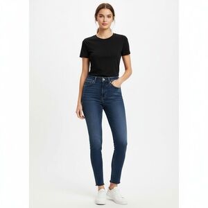 Levi's Denizen High-Rise Ankle Skinny Jeans